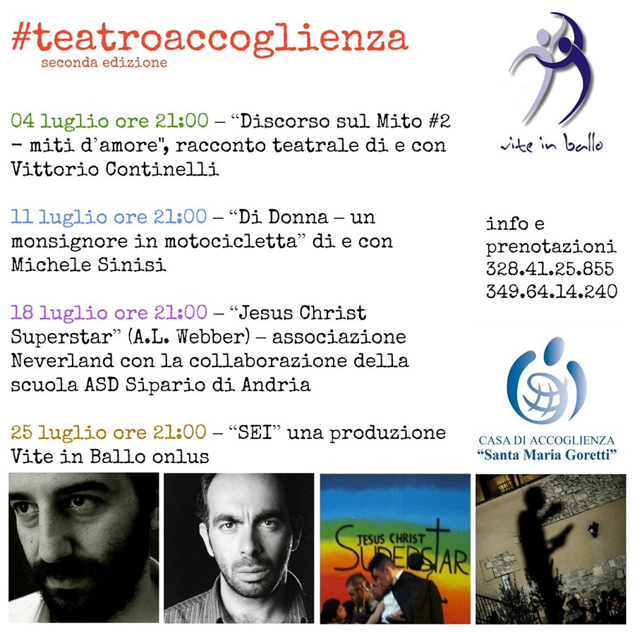 #teatroaccoglienza – seconda edizione