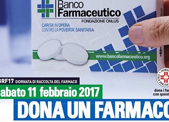 Sabato 11 febbraio 2017 torna la Giornata Nazionale del Banco Farmaceutico