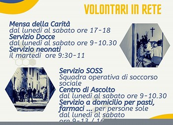 Emergenza Covid-19 volontari in rete